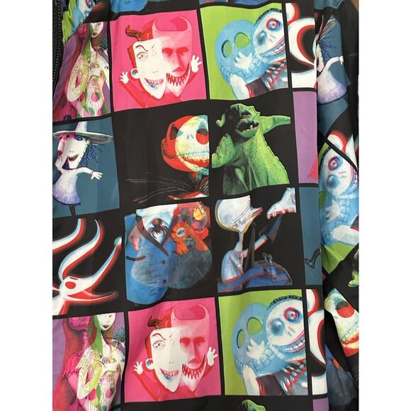 Disney Nightmare Before Christmas Rain Jacket Coat Size XXL Discontinued NWT - Picture 3 of 5